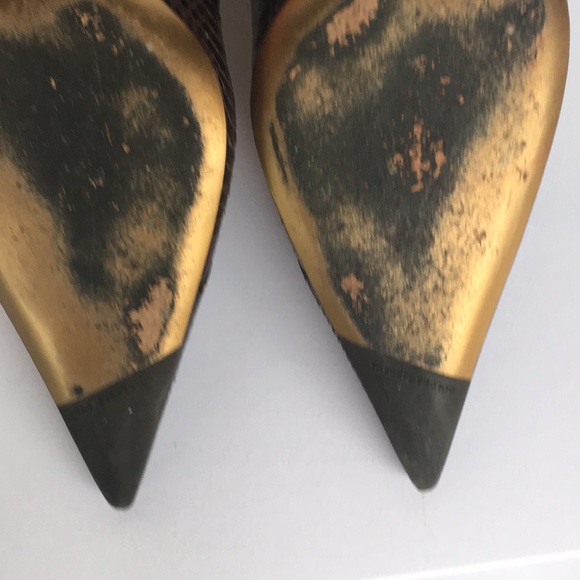 Dolce & Gabbana Brown Snakeskin heels - Picture 4 of 7